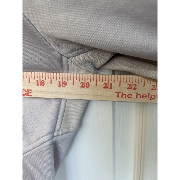 Athleta Hoodie Jacket Women’s M Triumph Luxe Shine Pearl Cream 511431 Faux Fur - Picture 5 of 11